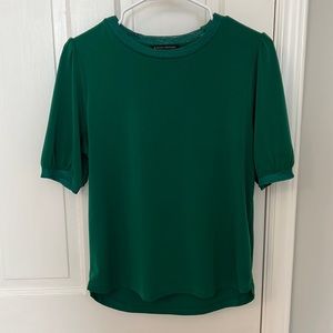 Banana Republic Green Blouse Size Small